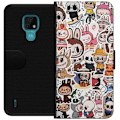 Miniatyrbillede 1 af 3: Motorola Moto E7 Tegnebogsetui Labubu All-Stars – POP MART S