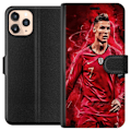 Miniatyrbild 1 av 3: Apple iPhone 11 Pro Plånboksfodral Ronaldo Skills – CR7 Design för Äkta Supporters