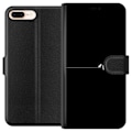 Miniatyrbillede 1 af 3: Apple iPhone 8 Plus Tegnebogsetui Minimalistiske fugle sort