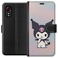 Pikkukuva 1 / 3: Samsung Galaxy Xcover 5 Lompakkokotelo Kawaii Sanrio Kuromi