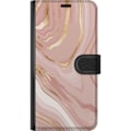 Pikkukuva 3 / 3: Samsung Galaxy S10 Lompakkokotelo Marmori Vaaleanpunainen