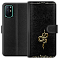 Miniatyrbillede 1 af 3: OnePlus 8T Tegnebogsetui Guld Slange