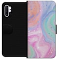 Miniatyrbillede 1 af 3: Samsung Galaxy Note10+ Tegnebogsetui Pastelmarmor
