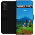 Miniatyrbillede 1 af 3: Samsung Galaxy A03s Tegnebogsetui Minecraft Key Art