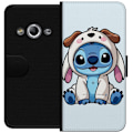 Pikkukuva 1 / 3: Samsung Galaxy Xcover 3 Lompakkokotelo Stitch Koirapuku Lilo & Stitch Disney Hauska Design Sininen Avaruusolento Sarjakuva Hahmo Suosittu Lapsille Suo