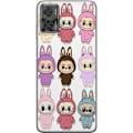 Miniatyrbillede 1 af 3: Motorola Moto E22i Gennemsigtig cover Labubu Pink Monster - Po
