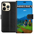 Miniatyrbilde 1 av 3: Apple iPhone 14 Pro Lommeboketui Minecraft Key Art