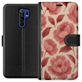 Pikkukuva 1 / 3: Xiaomi Redmi 9 Lompakkokotelo Ruusun Kukinta