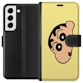 Pikkukuva 1 / 3: Samsung Galaxy S22+ 5G Lompakkokotelo Peeking Shinchan
