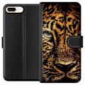 Miniatyrbilde 1 av 3: Apple iPhone 8 Plus Lommeboketui leopard