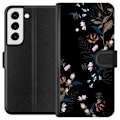 Pikkukuva 1 / 3: Samsung Galaxy S22 5G Lompakkokotelo Kukat