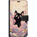 Pikkukuva 3 / 3: Xiaomi Redmi 12C Lompakkokotelo Kawaii Kissa