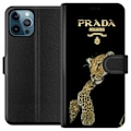 Miniatyrbillede 1 af 3: Apple iPhone 12 Pro Max Tegnebogsetui Prada Leopard