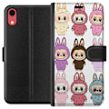 Miniatyrbillede 1 af 3: Apple iPhone XR Tegnebogsetui Labubu Pink Monster - Popkunst m