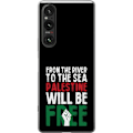 Pikkukuva 1 / 3: Sony Xperia 1 VI Läpinäkyvä kuori Vapauta Palestiina