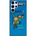 Pikkukuva 1 / 3: Samsung Galaxy S22 Ultra 5G Läpinäkyvä kuori Minecraft Luol