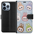 Miniatyrbilde 1 av 4: Apple iPhone 13 Pro Lommeboketui Pastel Labubu
