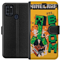Miniatyrbild 1 av 3: Samsung Galaxy A21s Plånboksfodral Minecraft Boom