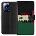 Miniatyrbild 1 av 3: Xiaomi 13 Lite Plånboksfodral Stand with Palestine – solidaritetsdesign med starkt budskap