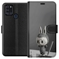 Miniatyrbillede 1 af 3: Samsung Galaxy A21s Tegnebogsetui Pop Mart MEGA LABUBU LABUBU