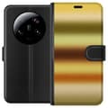 Kompatibel Tegnebogsetui til Xiaomi 13 Ultra Gul solgradient gul