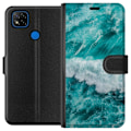Miniatyrbillede 1 af 3: Xiaomi Redmi 9C Tegnebogsetui Ocean
