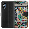 Pikkukuva 1 / 3: Sony Xperia 5 V Lompakkokotelo Minecraft Taide