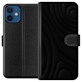 Pikkukuva 1 / 3: Apple iPhone 12  Lompakkokotelo Tummat Aallot