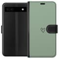 Kompatibelt Lommeboketui til Google Pixel 6a Hjerte