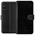 Pikkukuva 1 / 3: Sony Xperia 1 V Lompakkokotelo Tummat Aallot