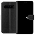 Miniatyrbillede 1 af 3: Samsung Galaxy S10 Tegnebogsetui Minimalistiske fugle sort