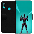 Miniatyrbillede 1 af 3: Huawei P smart 2019 Tegnebogsetui sort ridder fortnite