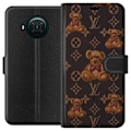 Pikkukuva 1 / 3: Nokia X10 Lompakkokotelo Louis Vuitton Teddykarhu Kuvio Ylellinen Muotisuunnittelu Suosittu Motiivi Muoti-Trendi Ylelliset Asusteet