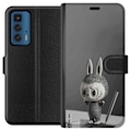 Miniatyrbillede 1 af 3: Motorola Edge 20 Pro Tegnebogsetui Pop Mart MEGA LABUBU LABUBU