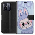 Pikkukuva 1 / 3: Xiaomi Redmi 12C Lompakkokotelo Sininen Jänis Labubu