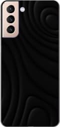 Kompatibelt Mobilskal till Samsung Galaxy S21 Black Waves
