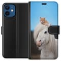 Kompatibelt Lommeboketui til Apple iPhone 12 mini Ulver