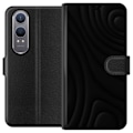 Miniatyrbillede 1 af 3: OnePlus Nord CE4 Lite Tegnebogsetui Sorte Bølger
