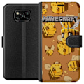 Pikkukuva 1 / 3: Xiaomi Poco X3 NFC Lompakkokotelo Minecraft Bi