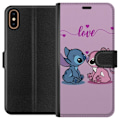 Miniatyrbillede 1 af 3: Apple iPhone XS Tegnebogsetui Lilo & Stitch – Angel Edition