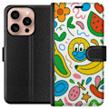 Miniatyrbillede 1 af 3: Apple iPhone 16 Pro Tegnebogsetui Sommerfugle Slør