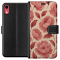 Miniatyrbillede 1 af 3: Apple iPhone XR Tegnebogsetui Roseblomst