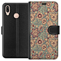 Miniatyrbillede 1 af 3: Huawei P20 lite Tegnebogsetui Vintage Blomster