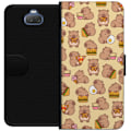 Miniatyrbillede 1 af 3: Sony Xperia 10 Plus Tegnebogsetui Kawaii capybara mobilcover med flere søde figurer