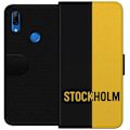 Miniatyrbillede 1 af 3: Huawei P Smart Z Tegnebogsetui Stockholm – fodbold