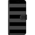 Kompatibel Tegnebogsetui til Xiaomi 13T Sortgrå striber sort