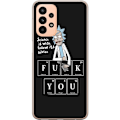Pikkukuva 1 / 3: Samsung Galaxy A23 Läpinäkyvä kuori Rick and Morty Fu*k You