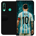 Miniatyrbillede 1 af 3: Huawei P40 lite E Tegnebogsetui Messi