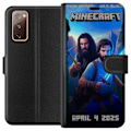Miniatyrbillede 1 af 3: Samsung Galaxy S20 FE Tegnebogsetui En Minecraft-film