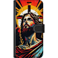 Miniatyrbillede 3 af 3: Huawei P30 Tegnebogsetui Jesus & Kort - religiøst motiv med d